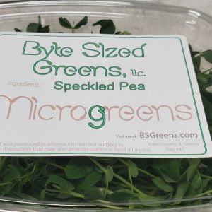 Microgreens Speckled Peas