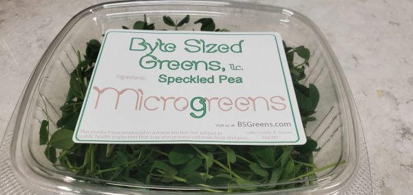Microgreens Speckled Peas